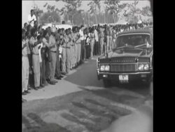SYND 14 9 67 LUMUMBA MONUMENT UNVEILED BY MOBUTU News Clip