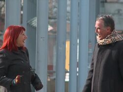 HD SLOW-MOTION: Expressing Positivity Stock Footage