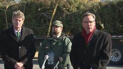 An 88-foot white spruce from Minnesota arrived at the U.S. Capitol on Friday. The tree is scheduled to be lit on December 2nd. (Nov. 21) News Clip
