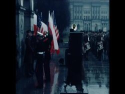 SYND 30 12 77 CARTER AT POLISH WAR MEMORIAL AND MEETING GIEREK IN WARSAW News Clip