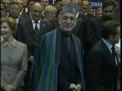 WRAP  80 nations and NGO's gather for Afghan donor conference ADDS shots News Clip