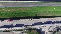 CLEAN : Drone images of Mexico's border with the US News Clip