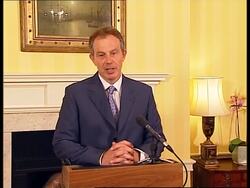 British PM offers congratulations to Allawi News Clip