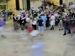 TIME LAPSE, Grand Hall of Grand Central Terminal Stock Footage