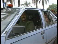 Jericho/Gaza - Palestinians Support Arafat News Clip