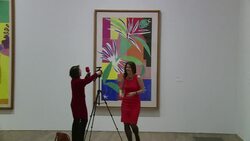 CLEAN : Matisse Cut Outs brighten Londons Tate Modern News Clip