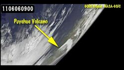 4:3 STILLS of Volcano ash cloud as seen from space Instructional Video