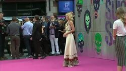Margot Robbie at Suicide Squad premiere News Clip