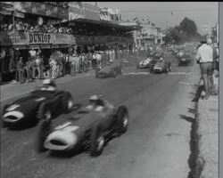 STIRLING MOSS WINS AGAIN News Clip