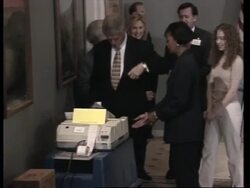 USA: ELECTION CANDIDATES CAST THEIR VOTES News Clip