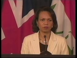 Rice and Straw on talks with Iraqi leaders News Clip