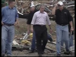 Bush tours parts of Kansas devastated by tornado News Clip