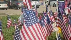 Chattanooga Memorial Continues after the Shooting Stock Footage