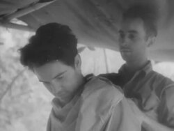 Story of Bataan Death March Survivor: Cabanatuan prison camp Stock Footage