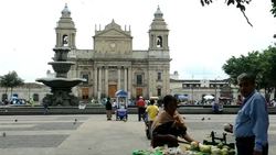 CLEAN: B-roll of Guatemala City News Clip