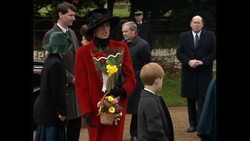 Royal family at Sandringham for Christmas News Clip