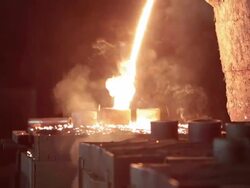 Metal industry-Molten Steel Stock Footage