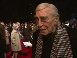 INTERVIEW: Martin Landau on his inspiration for his character, working with Tim Burton and Alfred Hitchcock, what he used to watch as a kid that scared him at Gala Night Opening: 'Frankenweenie' Premiere: BFI 56th London Film Festival at Odeon Leicester Sq Stock Footage