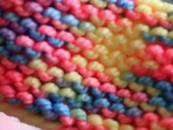 Knit macro shot Stock Footage