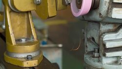 Milling machine working for repair Stock Footage