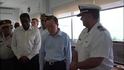CLEAN : Ban Ki moon visits Seychelles News Clip