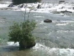 Niagara upper rapids 21 Stock Footage