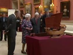 Duke and Duchess Of Cambridge Join The Queen In Welcoming The President of Singapore News Clip