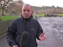 High winds and bad weather in Scotland and North News Clip