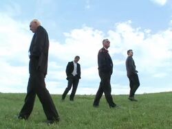 NTSC: Pensive Businessmen Stock Footage