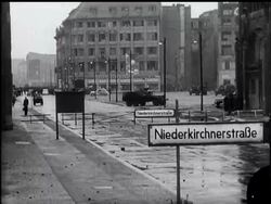 EAST BERLIN RIOTS News Clip