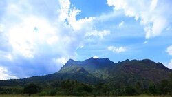 Timelapse of Moving clouds Stock Footage