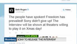 Sony to Release 'The Interview in 300 Theaters News Clip
