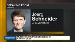 Munich Re's CFO: Last Quarter Dominated By Large Losses News Clip