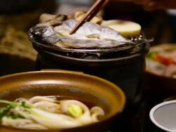 Japanese dining Stock Footage