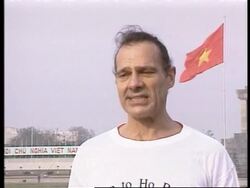 Vietnam - US Veteran Runs to Promote Peace News Clip