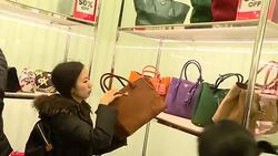 Boxing Day sales shoppers in Selfridges News Clip