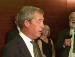 The success of UKIP in the European election is the first time since 1906 that a party other than the Conservatives or Labour has come first in the share of a vote. News Clip