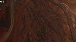 AERIAL: HI-SEAS Mission 3 - Simulating Long Duration Mars Missions Here On Earth Stock Footage