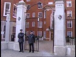 UK - Pinochet held under armed guard in clinic News Clip