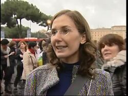 Thousands march in protest at violence against women News Clip