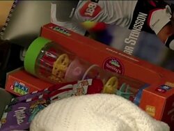 Bolton captain Kevin davies exclusive interview Stock Footage