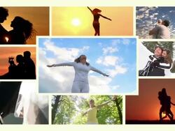 HD MONTAGE: Happy LifeHappy Stock Footage