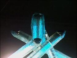 Fireworks over stadium at Olympics closing ceremony Instructional Video