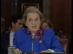 USA: WASHINGTON: REACTION TO CHEMICAL WEAPONS TREATY News Clip