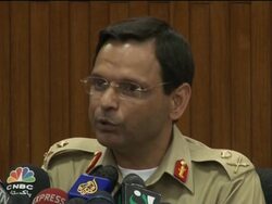 Displaced, fighting, arms cache seized, official reax News Clip