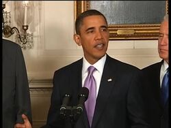 Call for stricter banking rules, Goldman Sachs results, protest News Clip