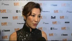 Michelle Yeoh attends premiere of biopic ''The Lady'' News Clip