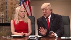 Alec Baldwin Channels President Trump on His First Day of Office | THR News News Clip