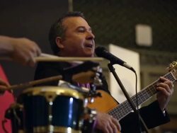 Auditions Held For Street Musicians Seeking Permits To Perform In NYC Subway System Stock Footage