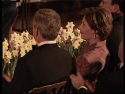 WRAP Pres Bush at Valentine's Day concert, adds Laura Bush News Clip